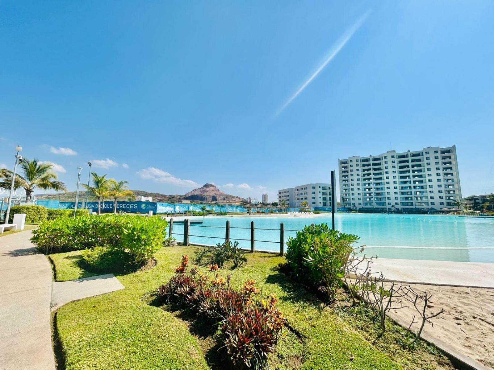 Bluu Lagoon - Depa Enorme Alberca マサトラン エクステリア 写真
